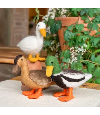 SJAAL MET VERHAAL  •• Decoratie Eend