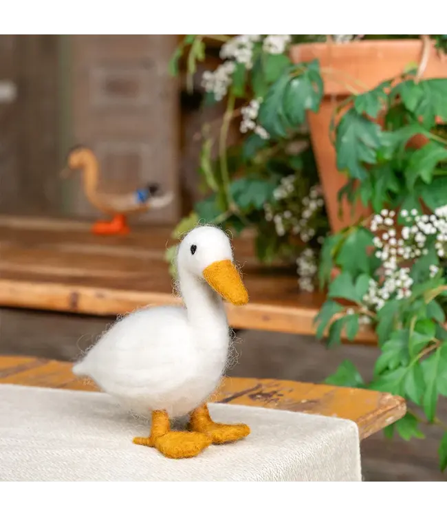 SJAAL MET VERHAAL  •• Decoratie Eend