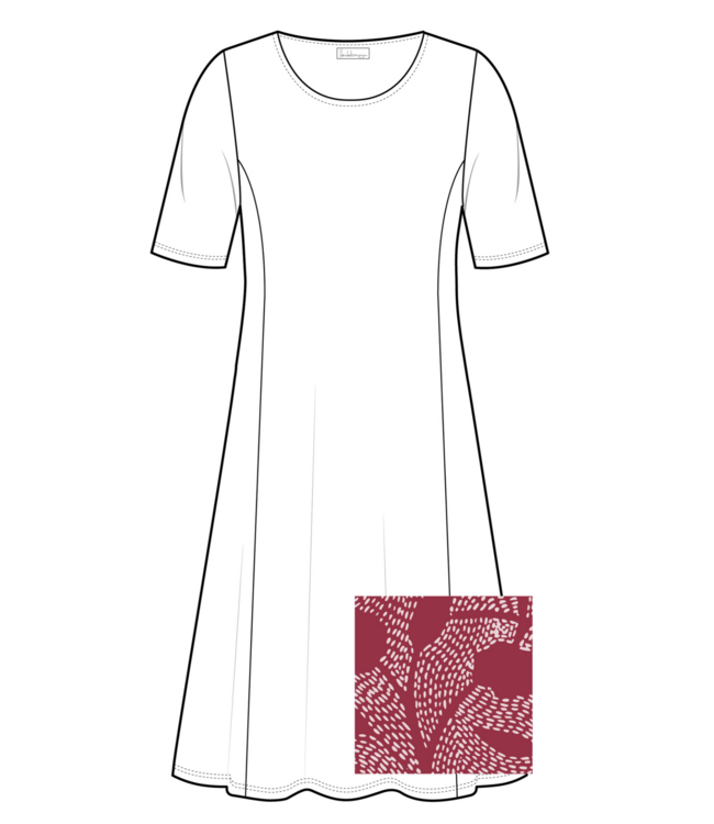 Heidekönigin •• Jurk in A-lijn LIV | kirsche