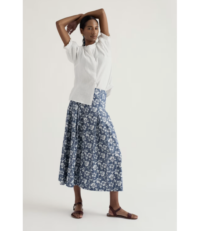 SEASALT CORNWALL •• Jamboree Skirt | Mallow Vine Indigo