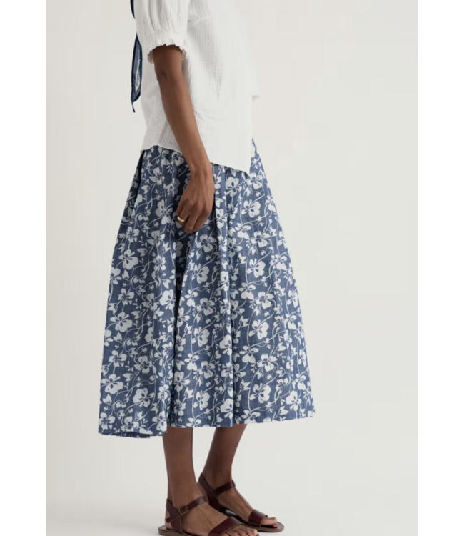 SEASALT CORNWALL •• Jamboree Skirt | Mallow Vine Indigo