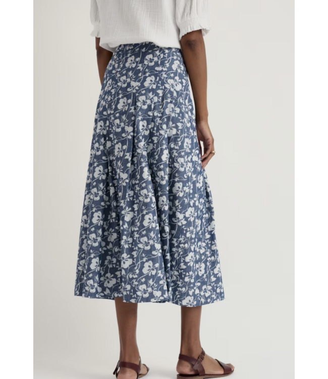 SEASALT CORNWALL •• Jamboree Skirt | Mallow Vine Indigo