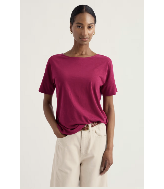 SEASALT CORNWALL •• Shirt Bryher View | Dark Freesia