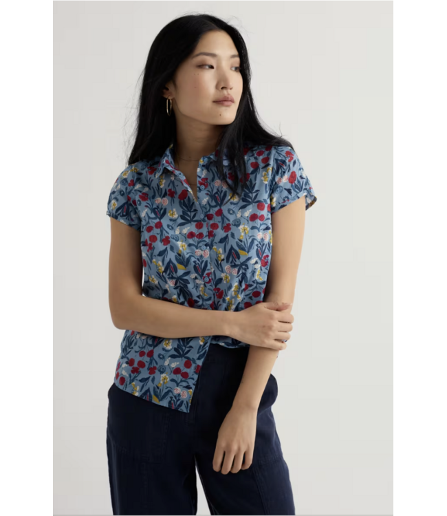 SEASALT CORNWALL •• Shirt Rushmaker | Spring Sterns Seascape Mix