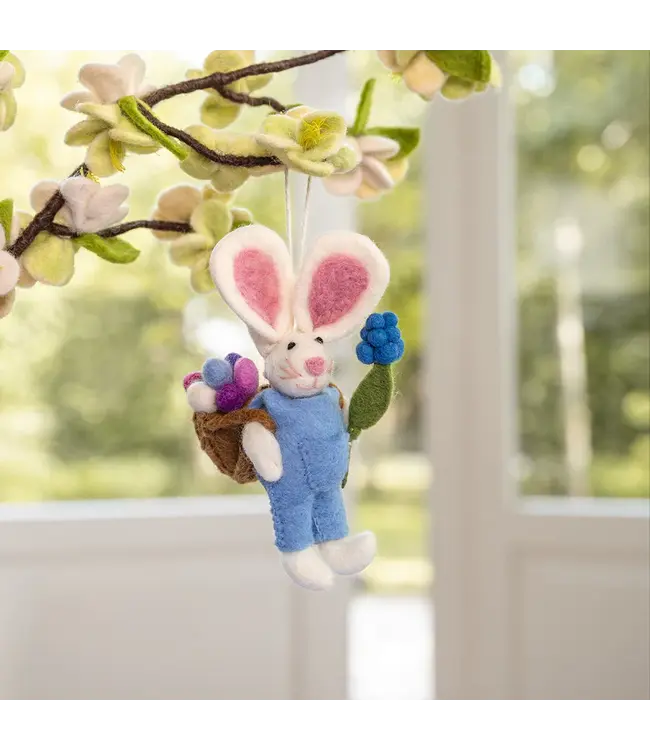 SJAAL MET VERHAAL  •• Hanger Haas met Mand | 3 verschillende kleuren