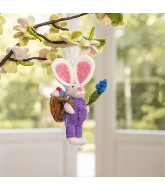 SJAAL MET VERHAAL  •• Hanger Haas met Mand | 3 verschillende kleuren