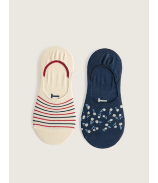 SEASALT CORNWALL •• Everyday Liner Socks | Wild Cherry Mix