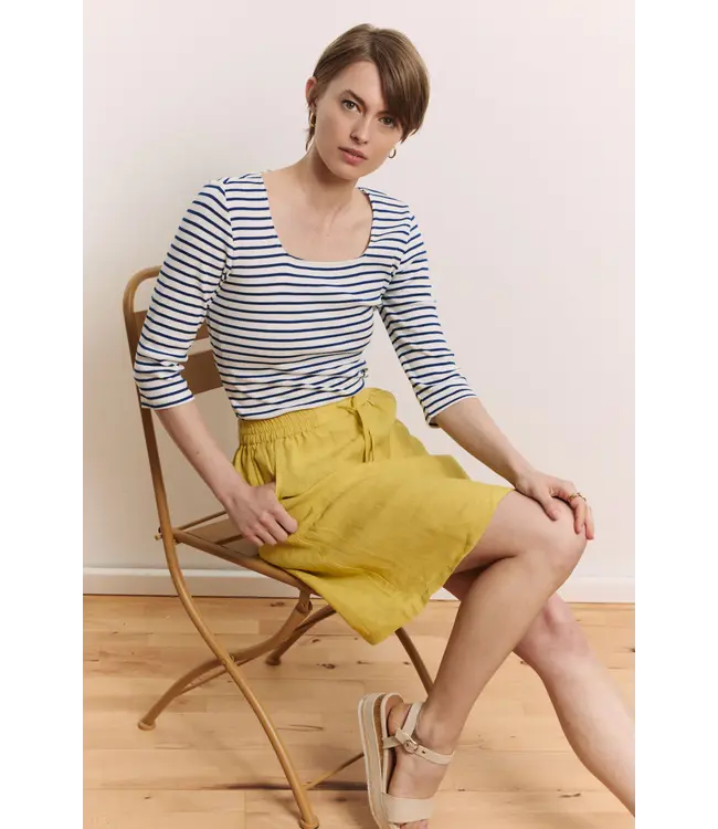 Tranquillo •• Tencel™ Jersey Shirt Loolly | navy stripes