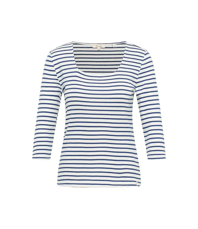 Tranquillo •• Tencel™ Jersey Shirt Loolly | navy stripes