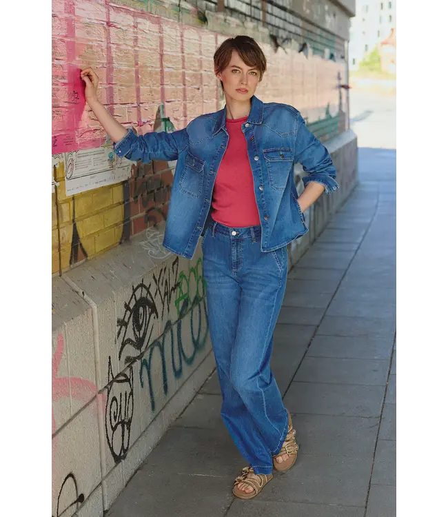 Tranquillo •• Jeans jasje DANAA in biologisch katoen | aztec blue