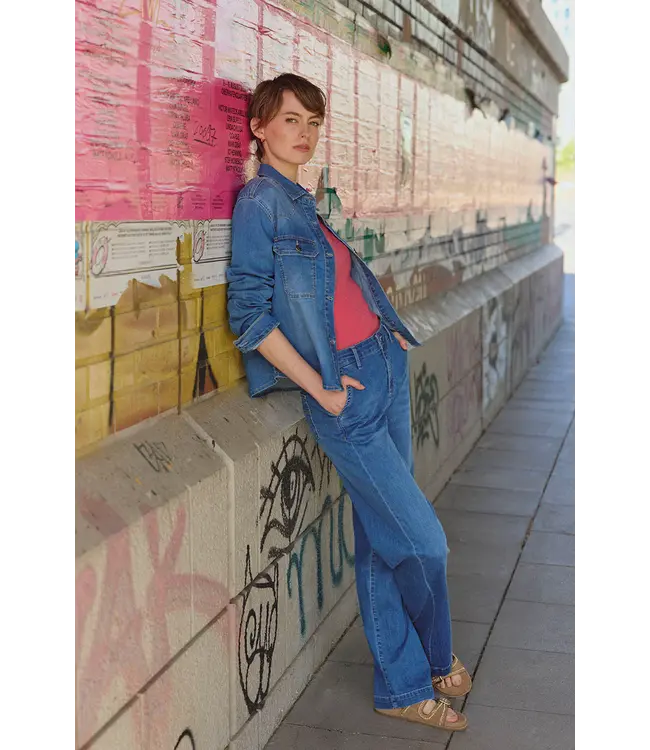 Tranquillo •• Jeans jasje DANAA in biologisch katoen | aztec blue