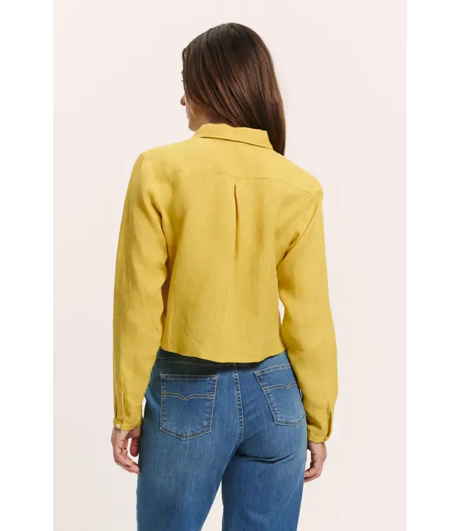 Tranquillo •• Linnen blouse JAACKY | mango mint