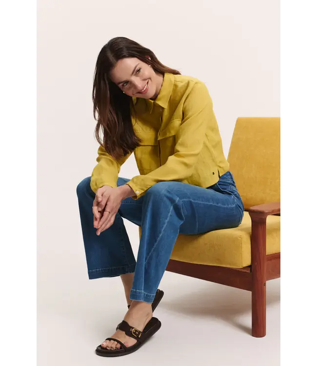 Tranquillo •• Linnen blouse JAACKY | mango mint