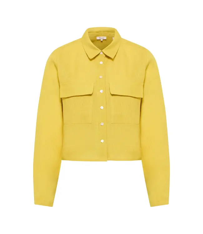 Tranquillo •• Linnen blouse JAACKY | mango mint