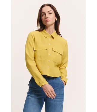 Tranquillo •• Linnen blouse JAACKY | mango mint