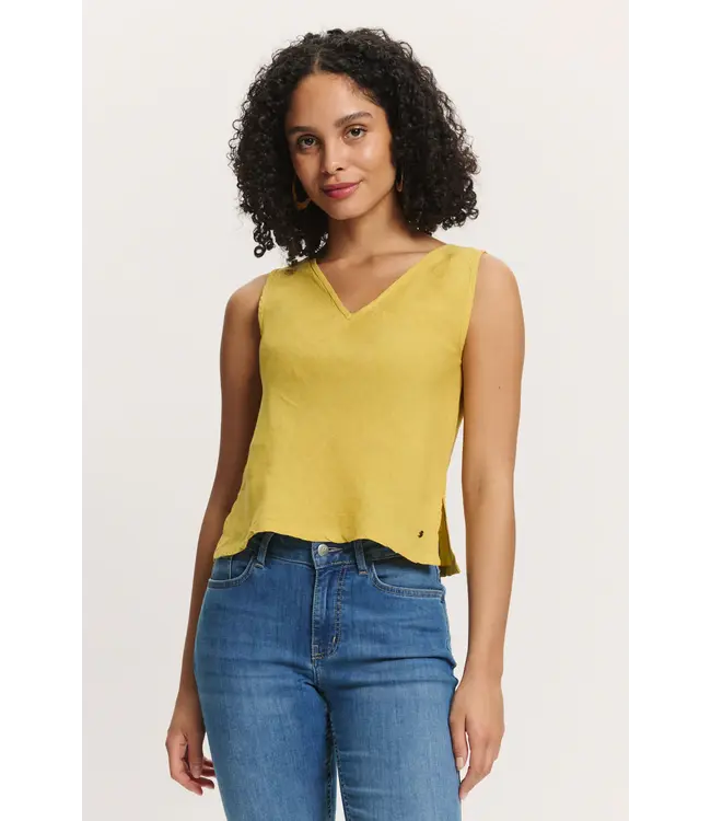 Tranquillo •• Linnen top MENAA | mango mint