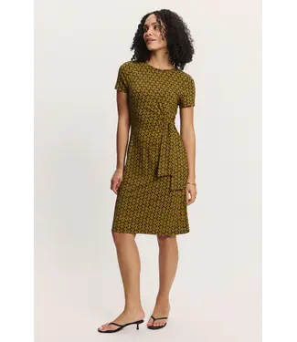 Tranquillo •• Jersey jurk OLIVIAA | Black Fan