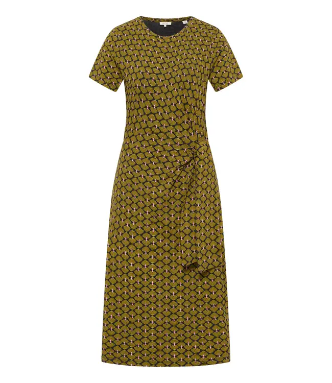 Tranquillo •• Jersey jurk OLIVIAA | Black Fan