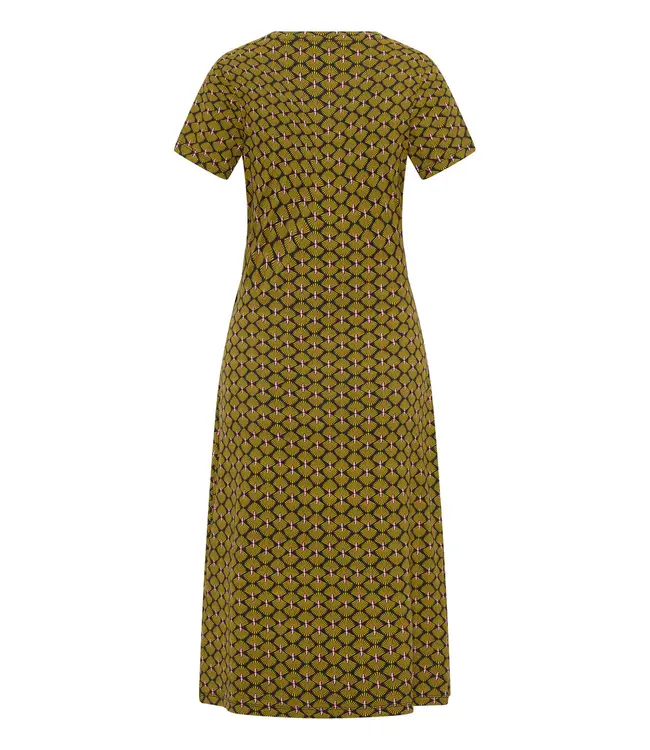 Tranquillo •• Jersey jurk OLIVIAA | Black Fan