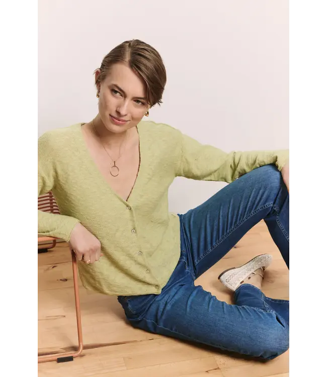 Tranquillo •• Katoenen vestje RONJAA | fennel green