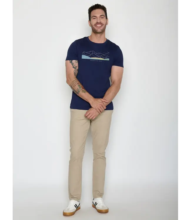 GREENBOMB •• T-shirt Mountain Soul Guide | Navy