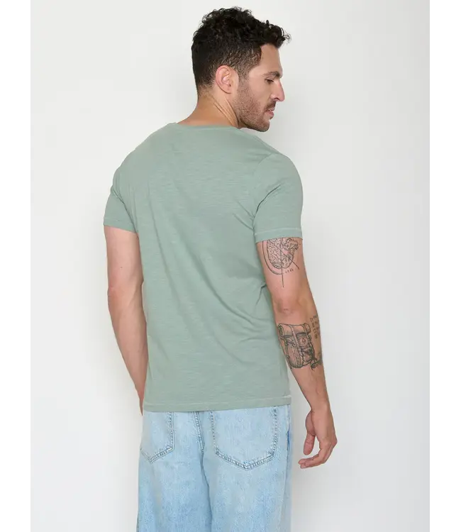 GREENBOMB •• T-shirt Bike Crop Spice | Soft Sage