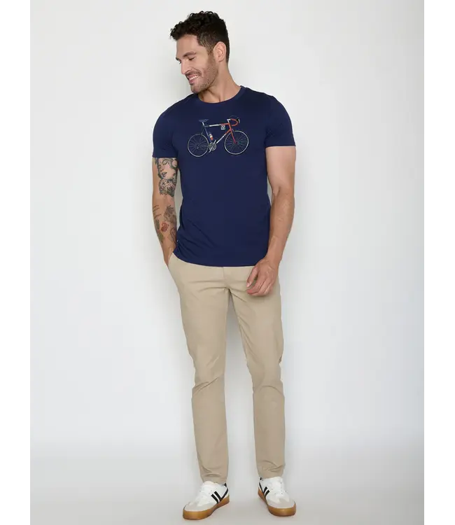 GREENBOMB •• T-shirt Bike Jacques Guide | Navy
