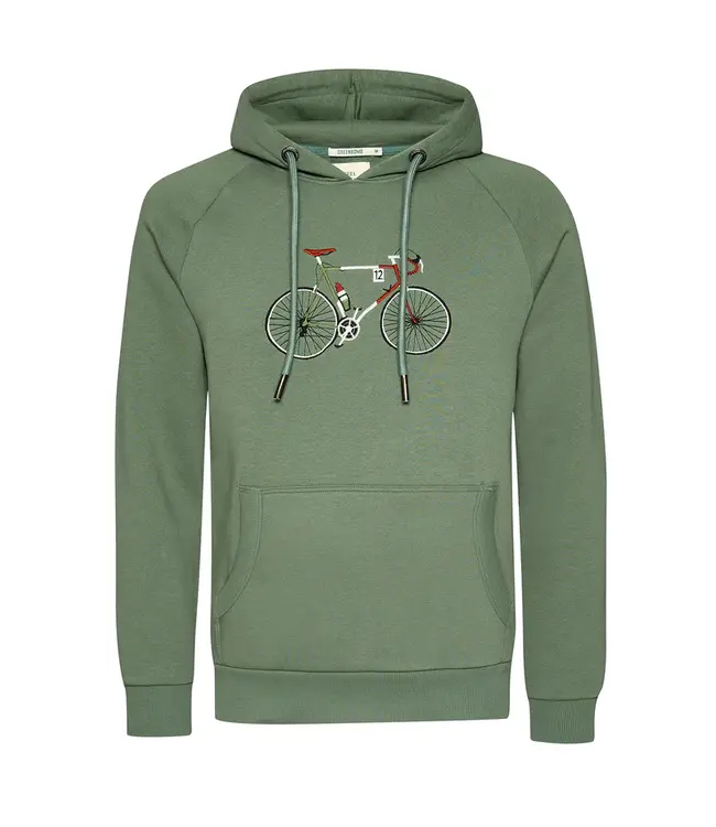GREENBOMB •• Hoodie Trek Bike Enzo Simple | Soft Sage