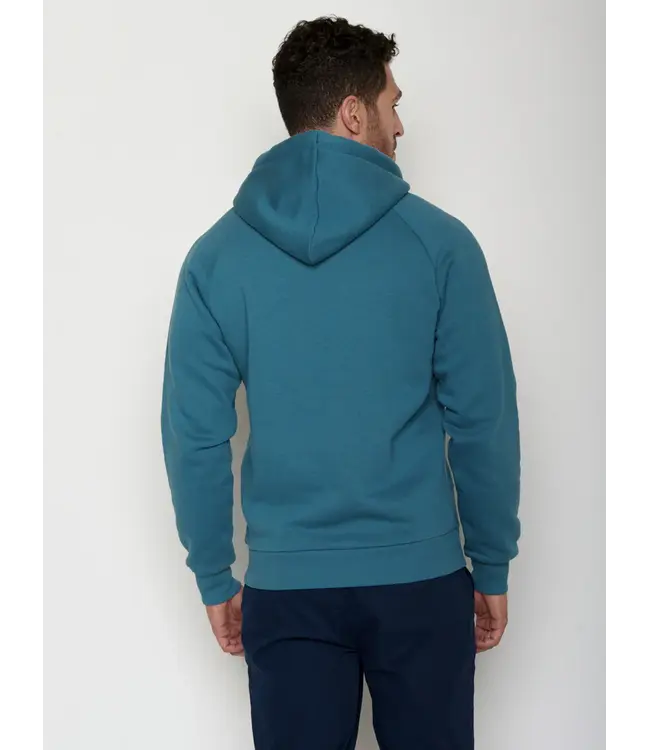 GREENBOMB •• Hoodie Trek Bike Travel | Tidal Blue