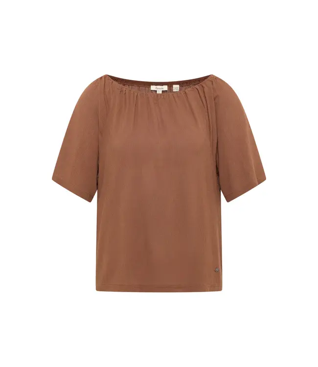 Tranquillo •• EcoVero™ Blouse RUUTH | Chocolate