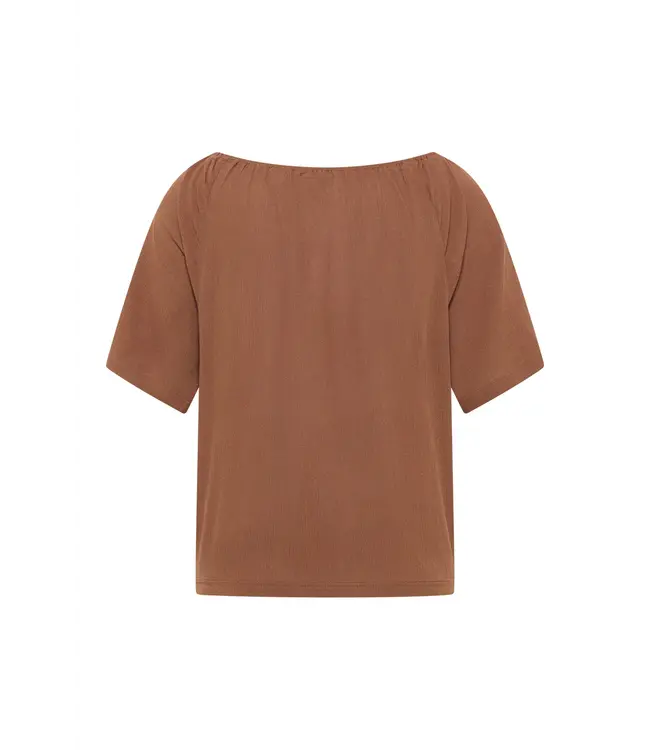 Tranquillo •• EcoVero™ Blouse RUUTH | Chocolate