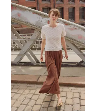 Tranquillo •• EcoVero™ Broek PAULAA | Chocolate