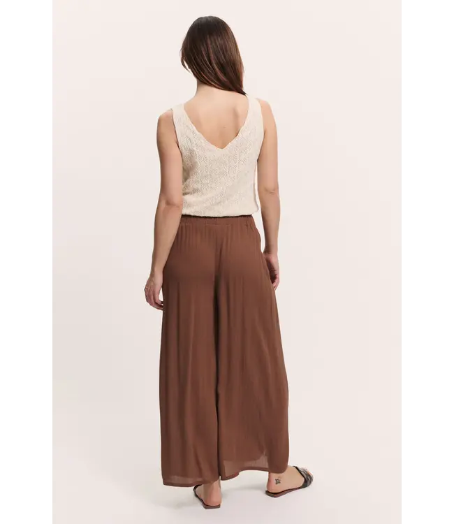 Tranquillo •• EcoVero™ Broek PAULAA | Chocolate