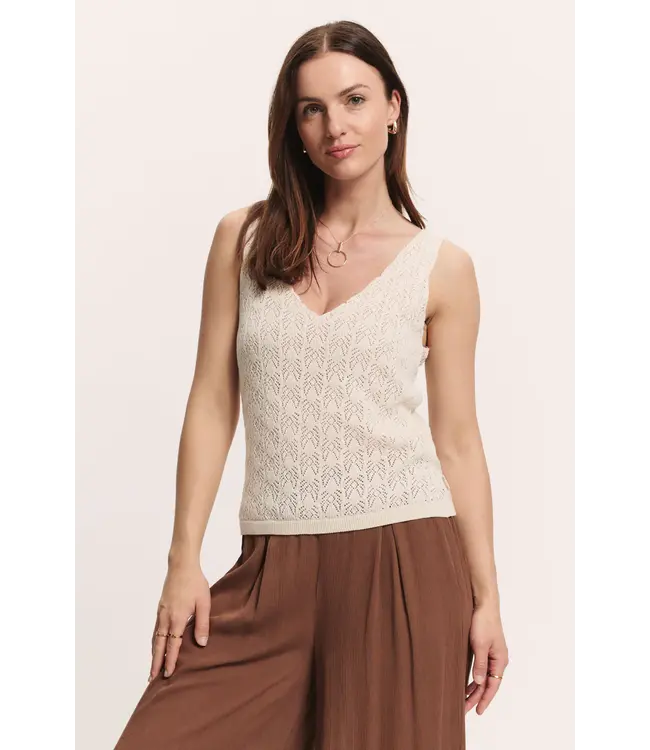 Tranquillo •• Bio-katoenen top MALAA | White