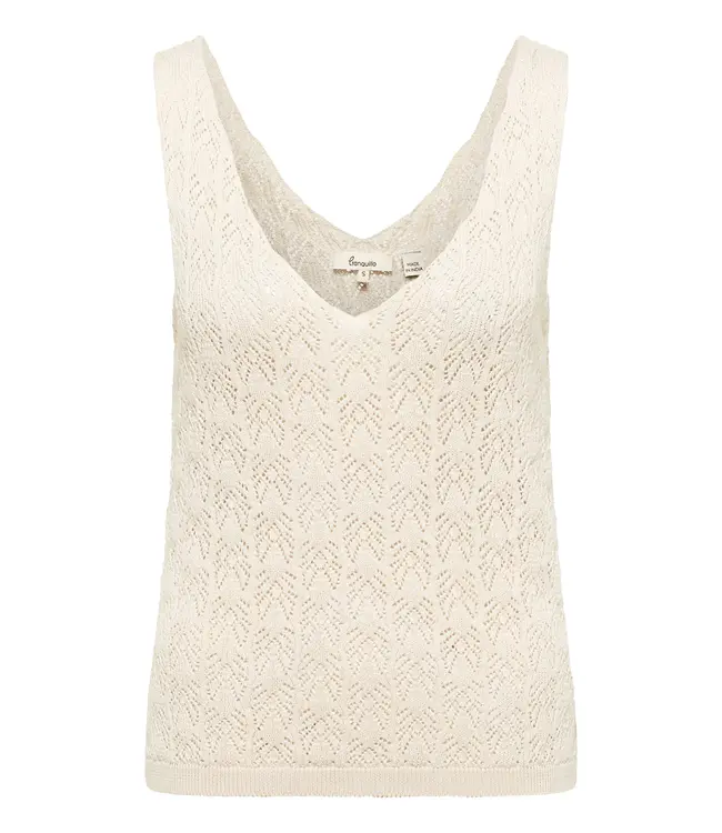 Tranquillo •• Bio-katoenen top MALAA | White