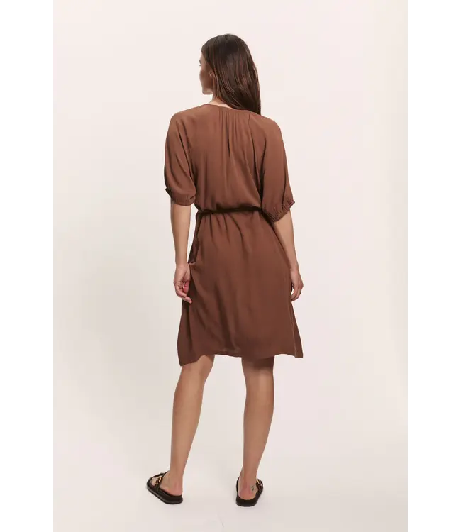 Tranquillo •• EcoVero™ jurk SARAAH | Chocolate