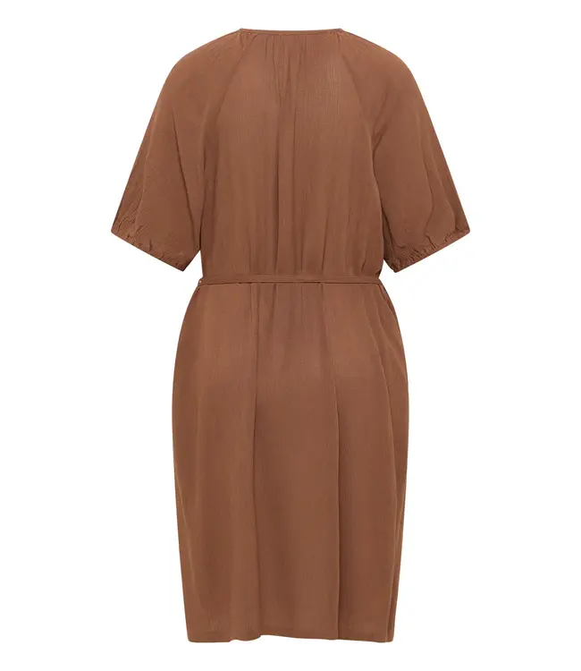 Tranquillo •• EcoVero™ jurk SARAAH | Chocolate