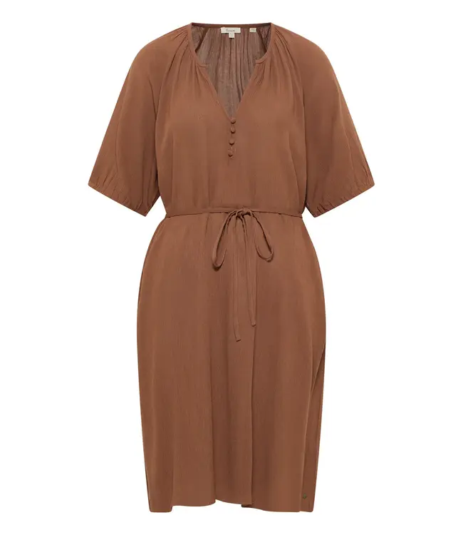 Tranquillo •• EcoVero™ jurk SARAAH | Chocolate