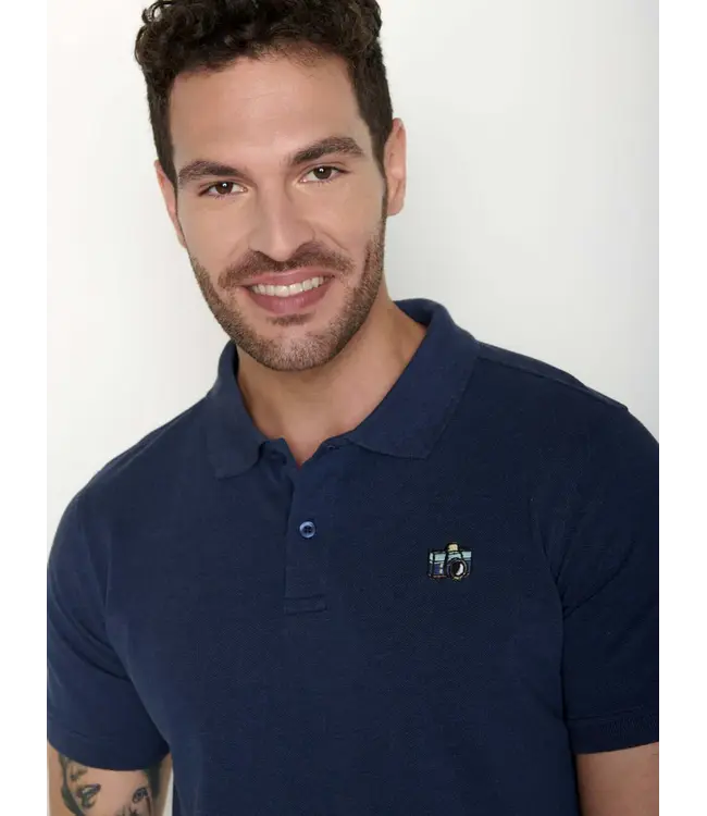 GREENBOMB •• Polo Camera Strike | Navy