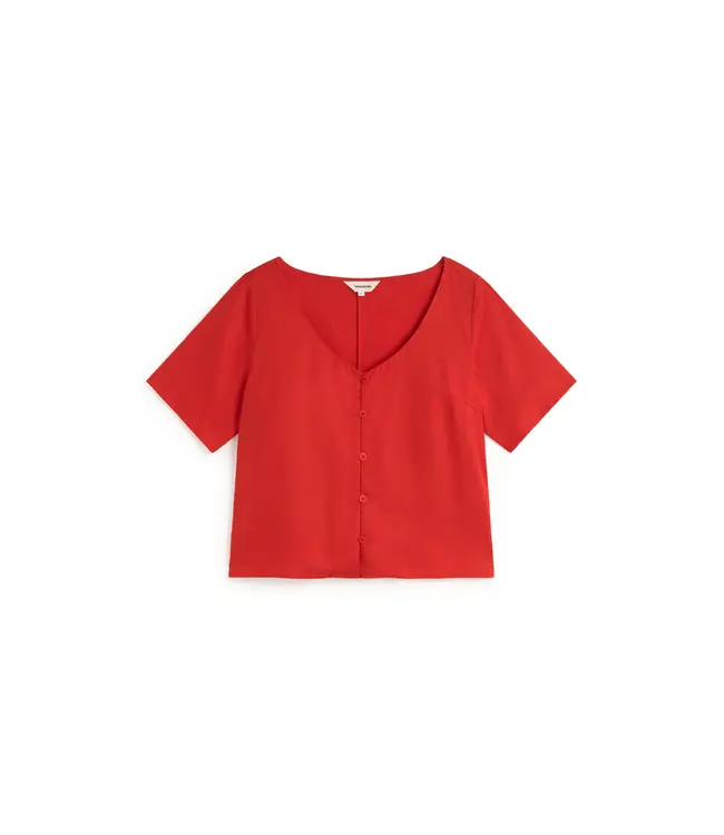 THINKING MU •• Leia Hemp Blouse | Clavel