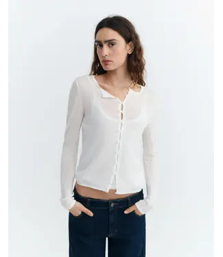 THINKING MU •• Manon Knitted Sweater | Pannacota