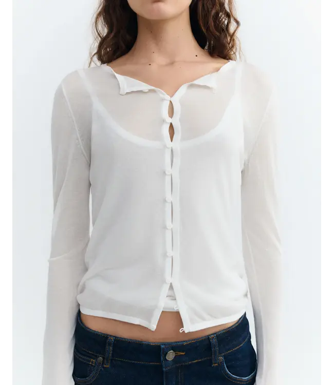 THINKING MU •• Manon Knitted Sweater | Pannacota