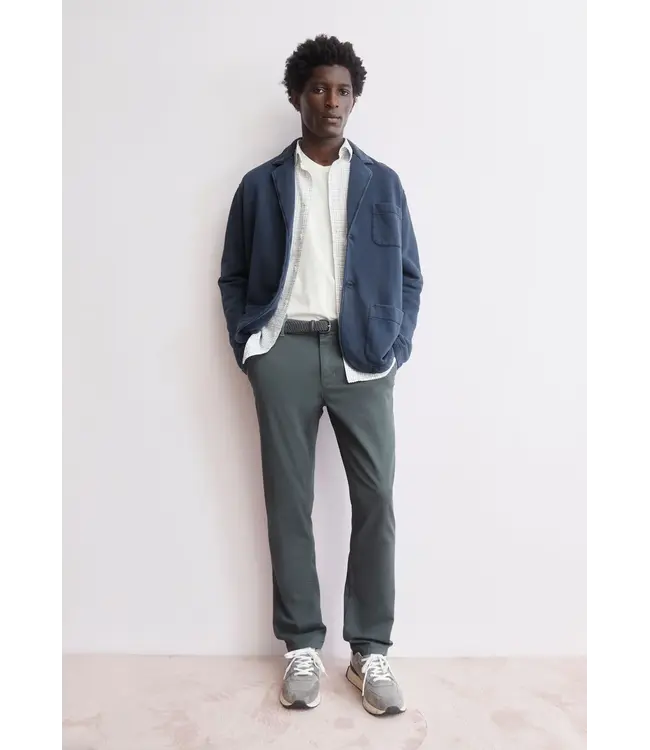 ARMEDANGELS •• AASTER Chinobroek | Steel Steel