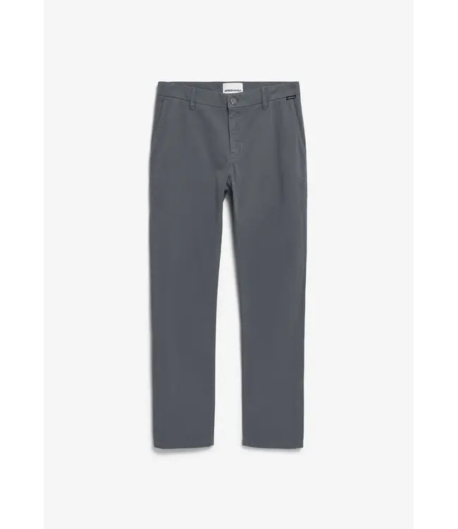 ARMEDANGELS •• AASTER Chinobroek | Steel Steel