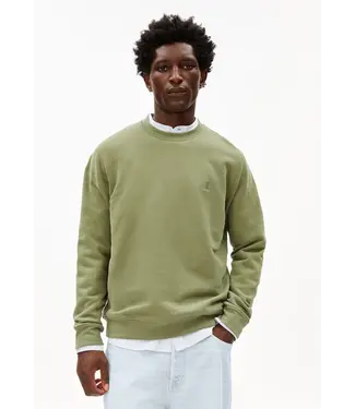 ARMEDANGELS •• BAARO LOOP SWEATSHIRT | Fatigue Green