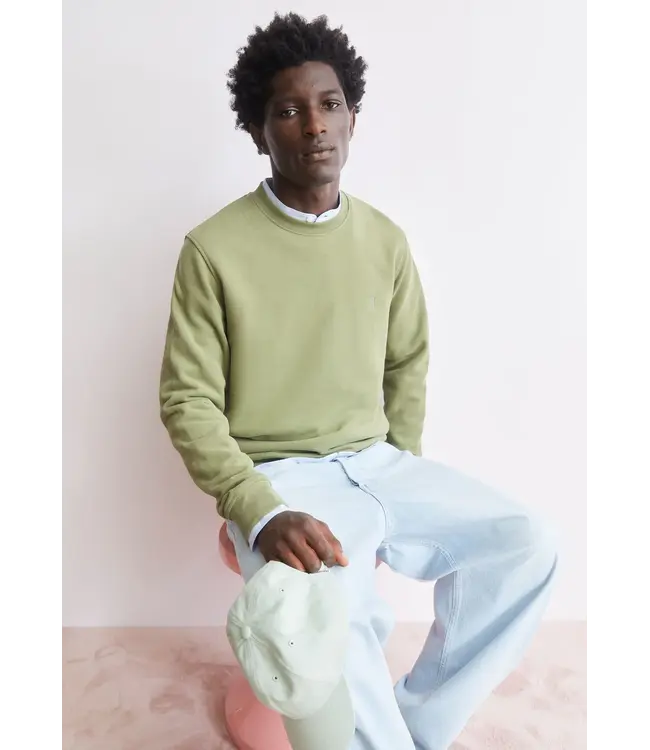 ARMEDANGELS •• BAARO LOOP SWEATSHIRT | Fatigue Green