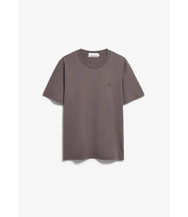 ARMEDANGELS •• JAAMES T-shirt made of Organic Cotton  in kleur Granit