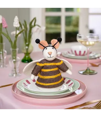 SJAAL MET VERHAAL  •• Decoratie muis | Muis Bij