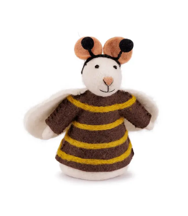 SJAAL MET VERHAAL  •• Decoratie muis | Muis Bij