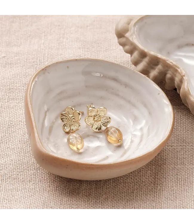 A BEAUTIFUL STORY •• Ember Citrine Oorbellen